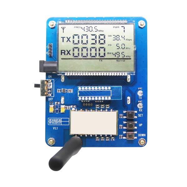 無(wú)線射頻模塊RF4432F27/RF4463F30的DEMO功能演示板